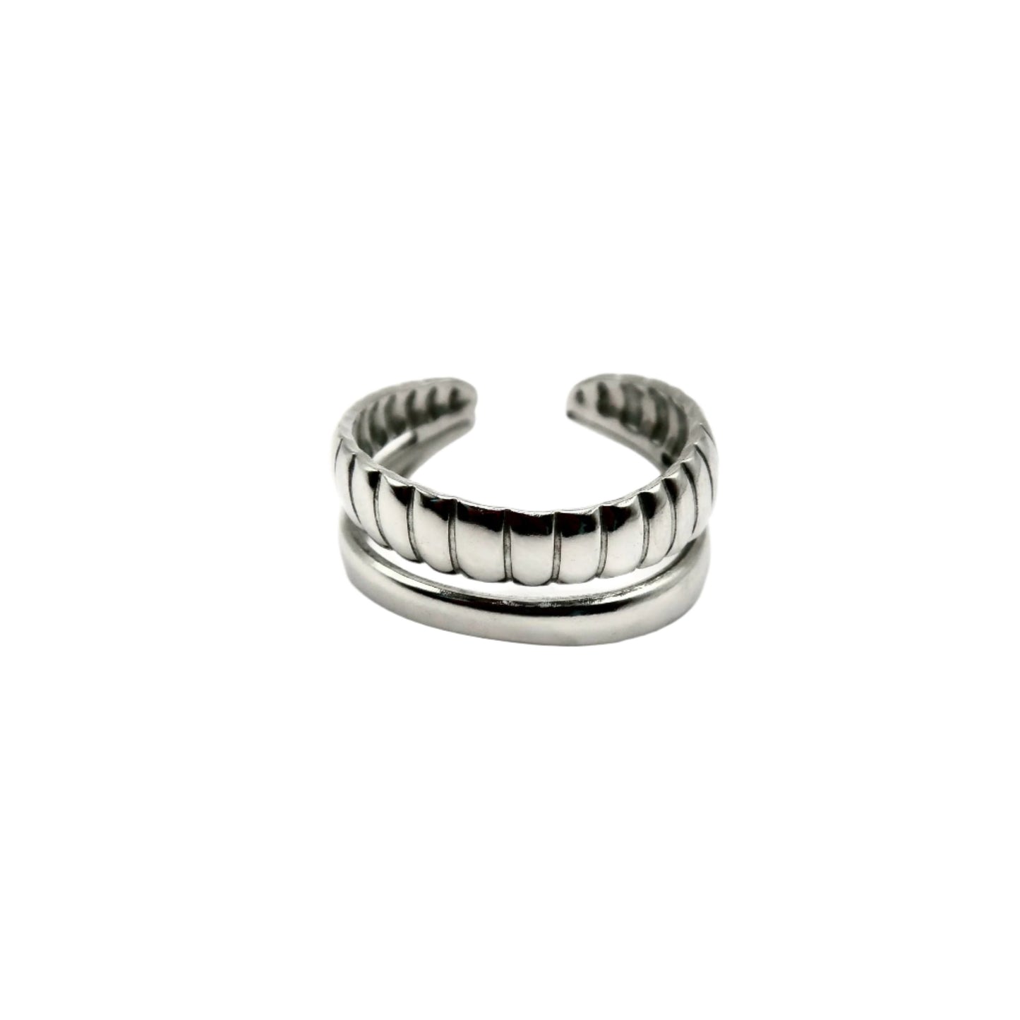 Double Ridge Ring