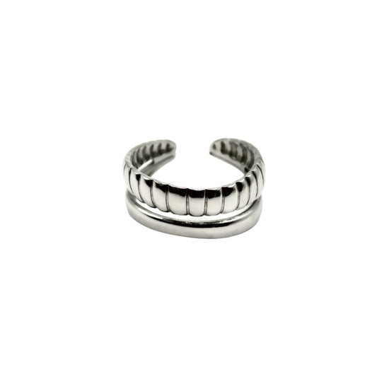 Double Ridge Ring