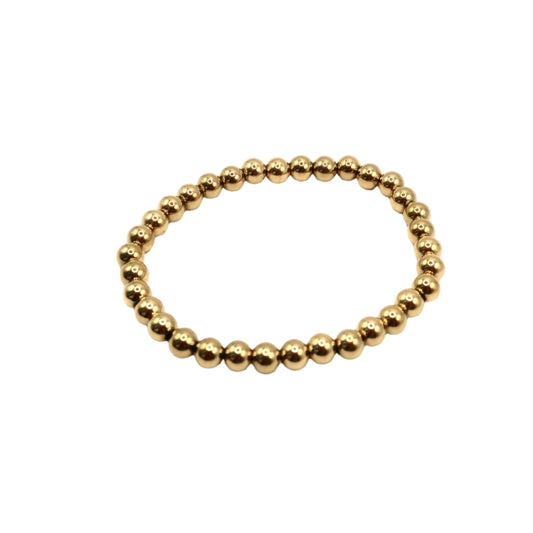 Gold Beaded Bracelet